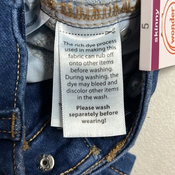 WONDER nation adjustable waist, stretch, skinny jeans - Picture 4 of 5